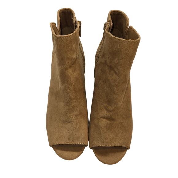 Old Navy Women's Shoes 8 Brown Open Toe  Ankle Boots Booties - Picture 3 of 8